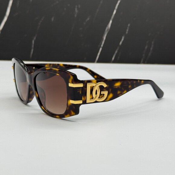 NEW DOLCE&GABBANA DG4501 502/13 HAVANA SUNGLASSES DG4501 50213 EYEWEAR - Picture 5 of 11